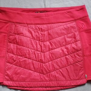 Vibrant Pink Quilted Skirt